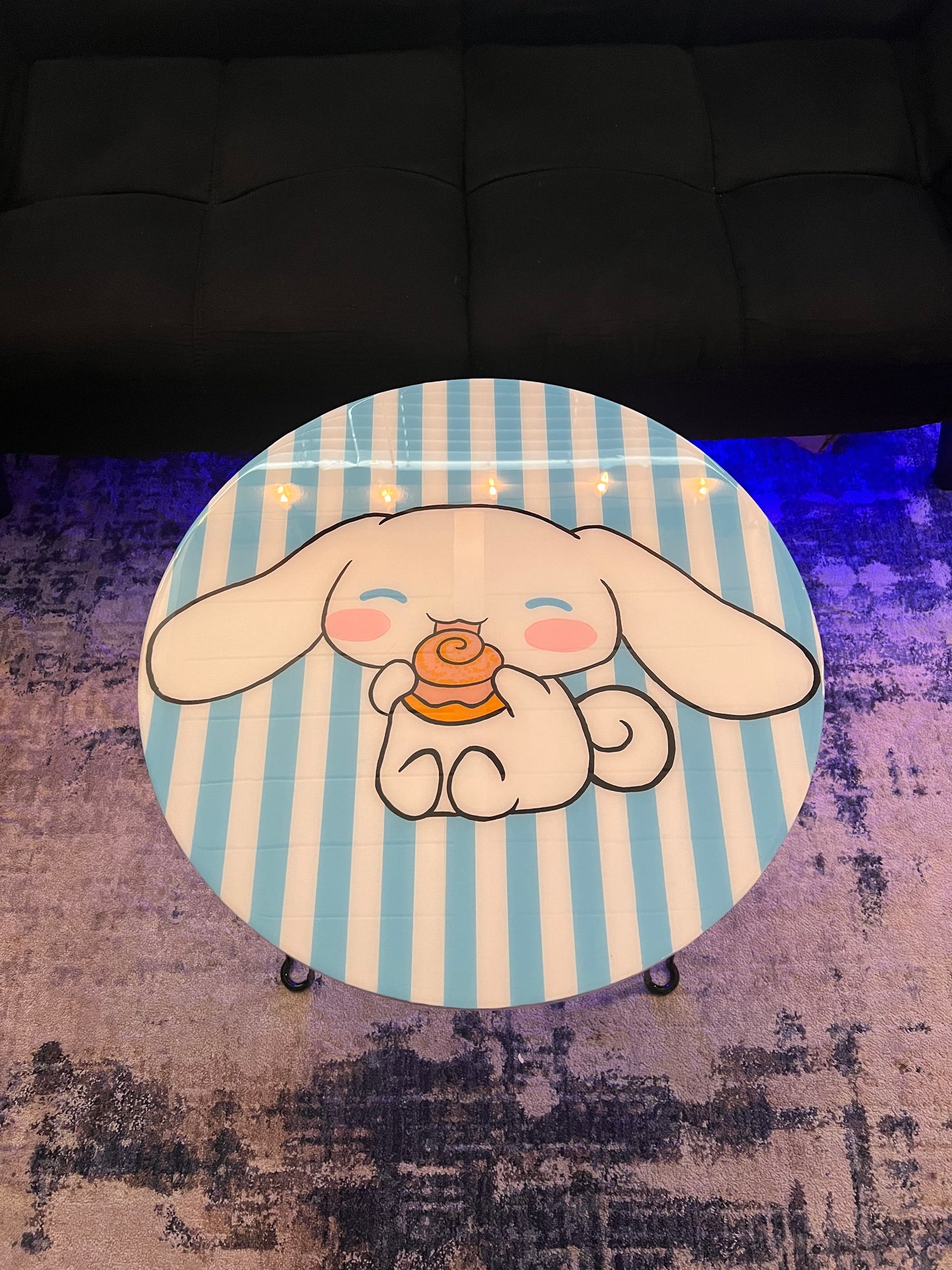 Cinnamoroll Coffee Table + 2 Coasters