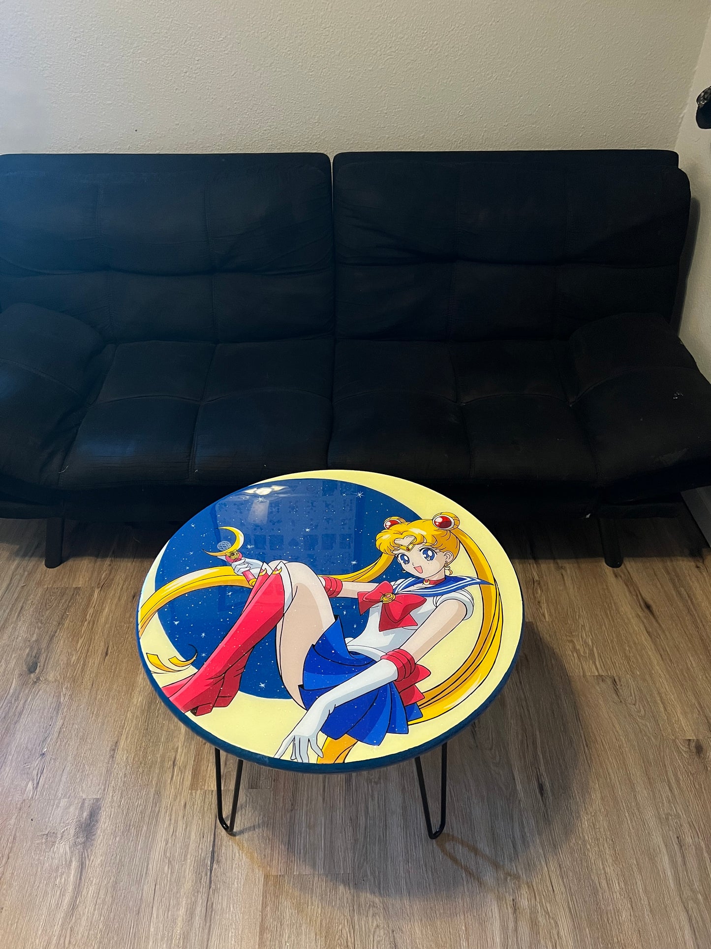 Sailor Moon Coffee Table + 3 Coasters